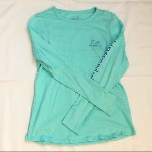 Women's Blue Vineyard Vines Tee